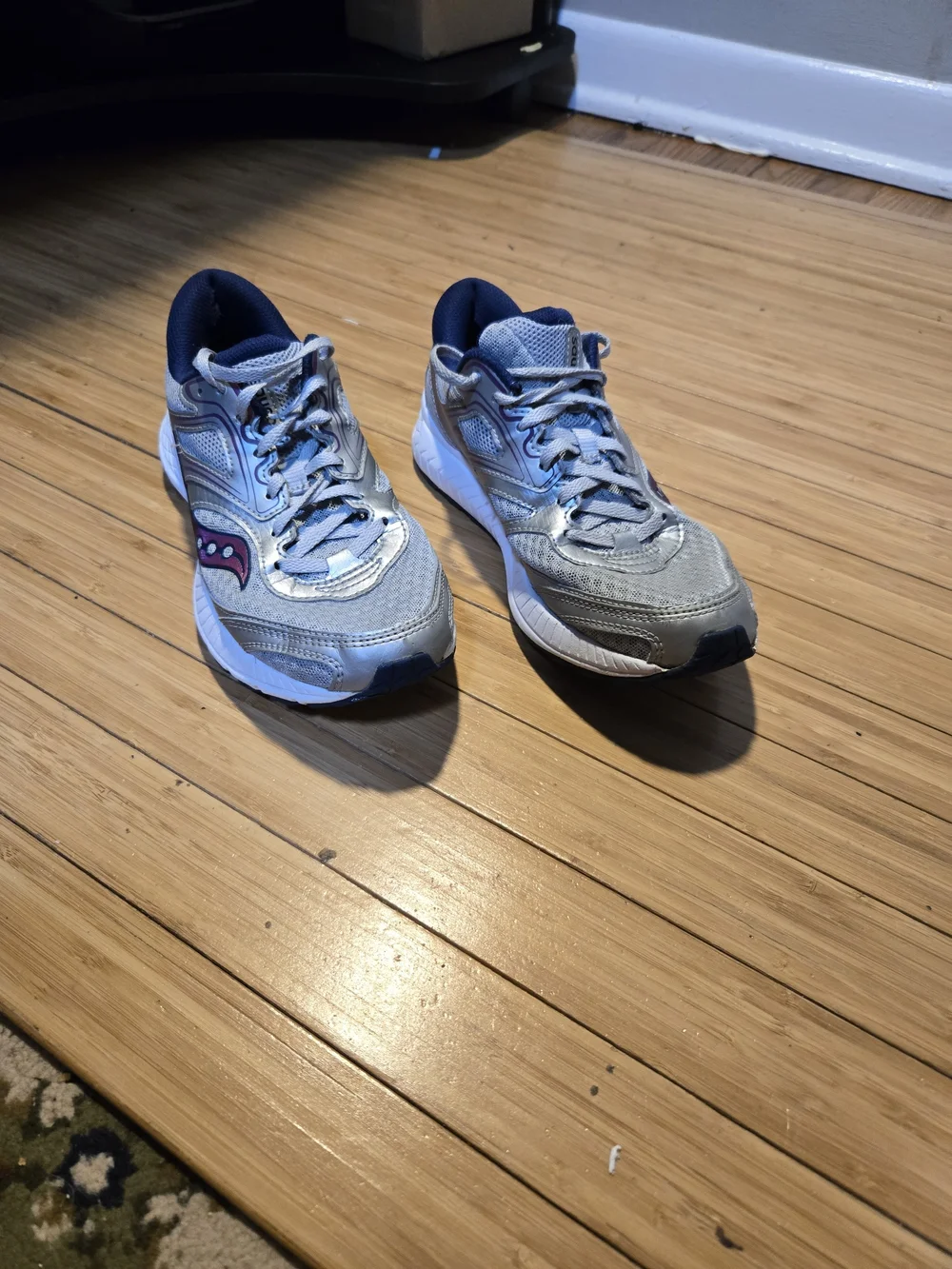 Saucony Men's Gray/Blue Running Sneakers